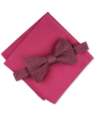 Alfani - Men's Roy Geo Pre-Tied Bow Tie