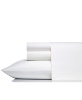 Vera Wang - Solid Cotton Percale Queen Sheet Set