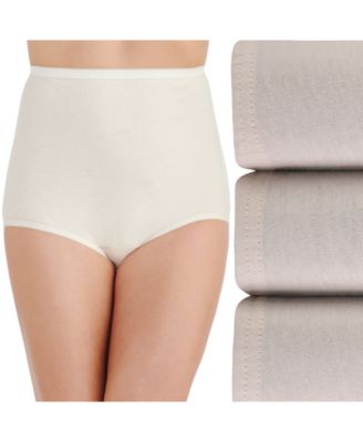 Vanity Fair - Women's 3-Pk. Perfectly Yours Cotton Brief Underwear