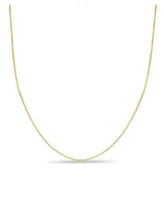Giani Bernini - Box Link 18" Chain Necklace in 18k Gold-Plated Sterling Silver