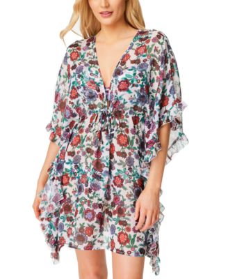 Jessica Simpson - Forget Me Not Frill Side Chiffon Cover Up
