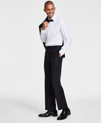 Michael Kors - Men's Classic-Fit Stretch Tuxedo Pants