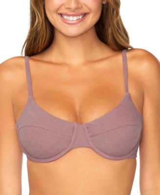 Raisins - Juniors' Vibras Underwired Bra Bikini Top