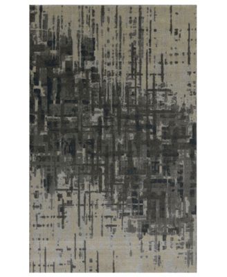 D Style - Mosaic Reece Pewter 5'3" x 7'7" Area Rug