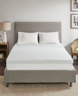 Sleep Philosophy - Flexapedic 3" Memory Foam King Mattress Topper with 3M Moisture Management
