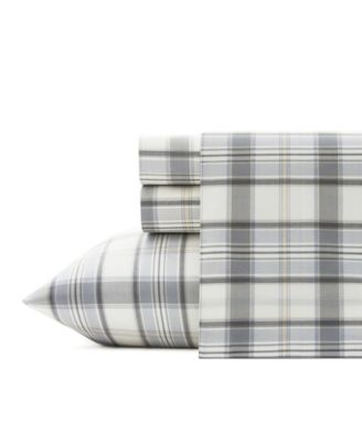 Eddie Bauer - Chinook Plaid Sheet Set, King