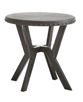 Furniture - Aure Round End Table, Quick Ship
