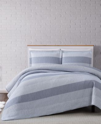 Truly Soft - Multi Stripe Twin XL Quilt Set
