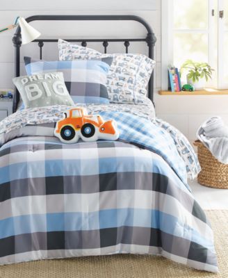 Charter Club Kids - Gingham 2-Pc. Twin Comforter Set, Created for Macy's