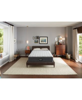 Beautyrest - BRS900 12.25" Plush Mattress Set- Twin XL