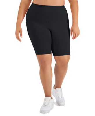 ID Ideology - Plus Size Pull-On Bicycle Shorts