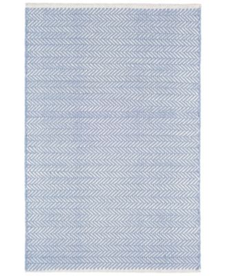 Dash and Albert Rugs by Annie Selke - Herringbone Cotton RDA360 8'x10' Area Rug