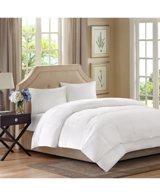 Sleep Philosophy - Benton Double-Layer Microfiber White King/California King Down-Alternative Comforter