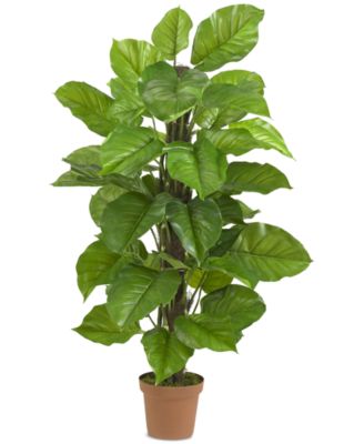 Nearly Natural - 52" Large Leaf Philodendron Real Touch Plant