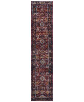 JHB Design - Andorra Prima Red 1'10" x 3'2" Area Rug