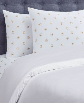 Juicy Couture - Queen Bee 4-Piece King Microfiber Sheet Set