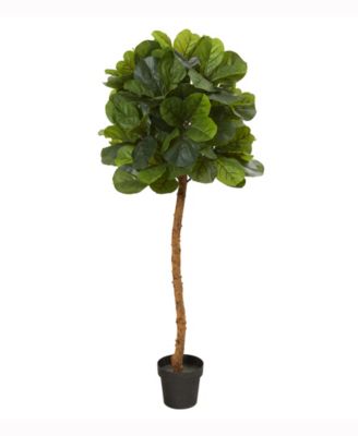 Nearly Natural - 5ft. Fiddle Leaf Artificial Tree Real Touch