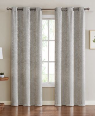 Dainty Home - Chic Home Artistic  Blackout Window Panel Pair, 38"x84"