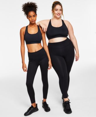 ID Ideology - Women's Compression High-Waist Side-Pocket 7/8 Length Leggings, XS-5X, Created for Macy's