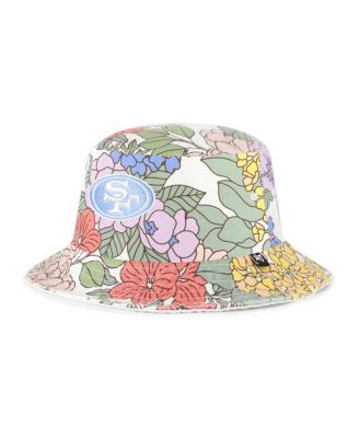 '47 Brand - Women's White San Francisco 49ers Florentina Bucket Hat