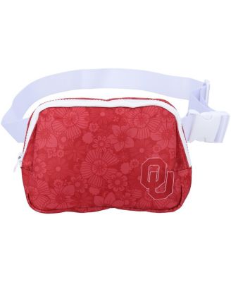 ZooZatz - Oklahoma Sooners Floral Print Fanny Pack
