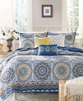 Madison Park - Tangiers 6-Pc. King/California King Coverlet Set