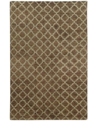 Tommy Bahama Home - Maddox 56503 Brown/Blue 8' x 10' Area Rug