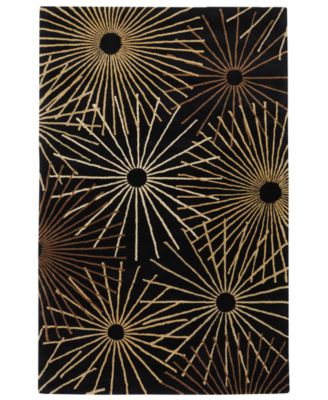 Surya - Forum FM-7090 Black 5' x 8' Area Rug