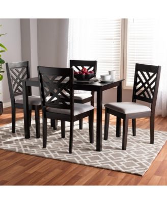 Furniture - Caron 5pc Dining Set, Quick Ship