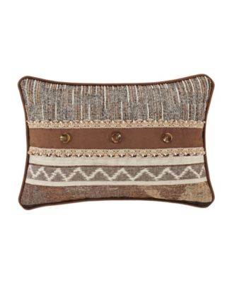 J Queen New York - Jqueen Timber Linen Boudoir Decorative Throw Pillow