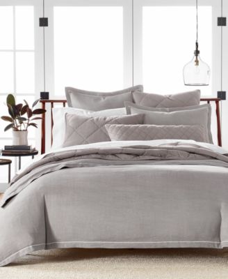 Hotel Collection - Linen Blend 3-Pc. King Duvet Cover Set, Created for Macy's