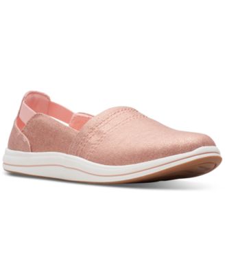 Clarks - Women's Cloudsteppers Breeze Step II Slip On Sneakers