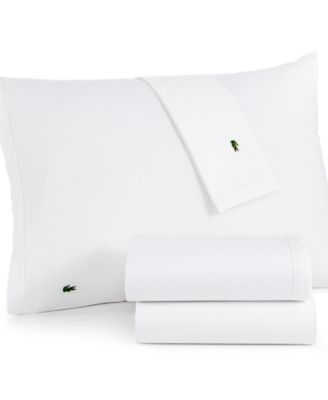Lacoste Home - Solid Percale California King Sheet Set