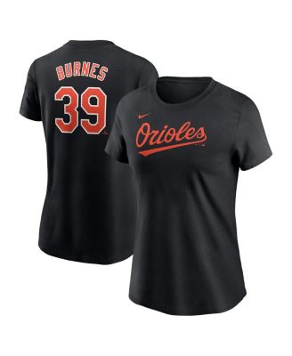 Nike - Women's Corbin Burnes Black Baltimore Orioles Fuse Name Number T-Shirt
