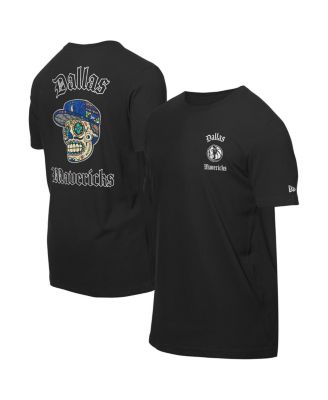 New Era - Men's Black Dallas Mavericks Sugar Skulls T-Shirt