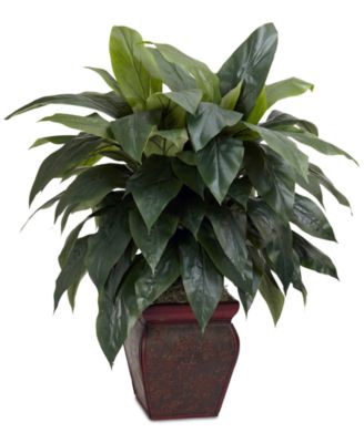 Nearly Natural - Cordyline Plant with Decorative Vase