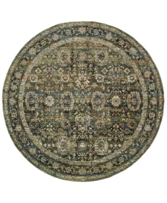 JHB Design - Andorra Sardana Green 6'7" x 9'6" Area Rug