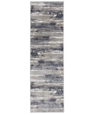 KM Home - Waterside Tide 2'3" x 7'7" Runner Area Rug