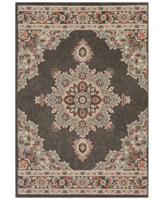 Livabliss - Alfresco ALF-9671 Black 6' x 9' Area Rug