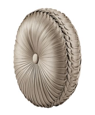 Five Queens Court - Beaumont Champagne Tufted Round
