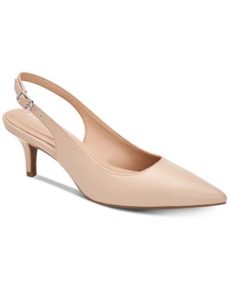 Alfani - Women's Babbsy Pointed-Toe Slingback Pumps