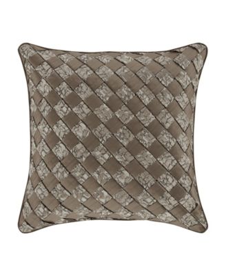 J Queen New York - Jqueen Cracked Ice  18" Square Decorative Throw Pillow