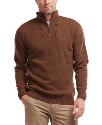 Barbour - Men's Nelson Essential 1/2-Zip Wool Sweater