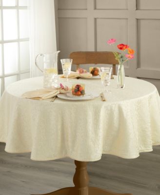 Lenox - "Opal Innocence" Round Tablecloth, 90"