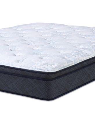 Serta - Perfect Sleeper Adoring Night 11" Plush Euro Top Mattress Set-Queen Split