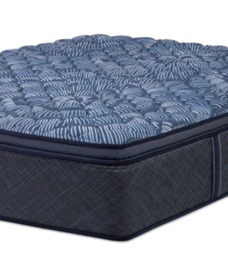 Serta - Perfect Sleeper Cobalt Calm 14" Firm Pillow Top Mattress Set-Twin XL