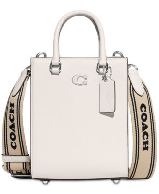 COACH - Tote 16 Crossgrain Leather Crossbody Bag