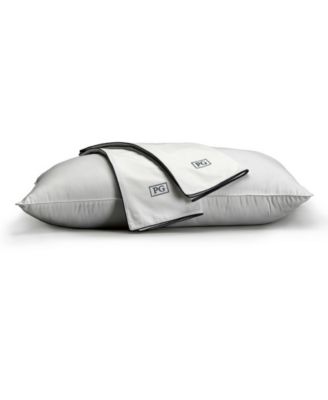 Pillow Guy - 100% Cotton Sateen Pillow Protector, Set of 2 - Standard/Queen