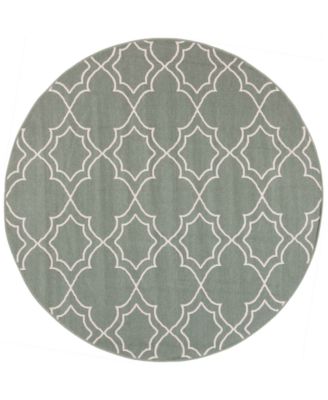 Livabliss - Alfresco ALF-9589 Sage 7'3" Round Area Rug