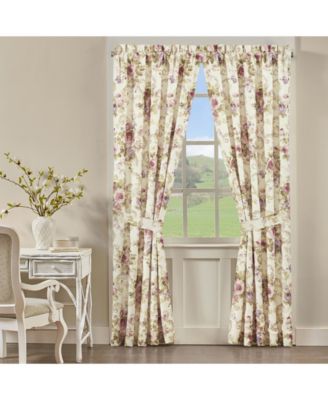 Royal Court - Chambord Lavender 84" Window Panel Pair